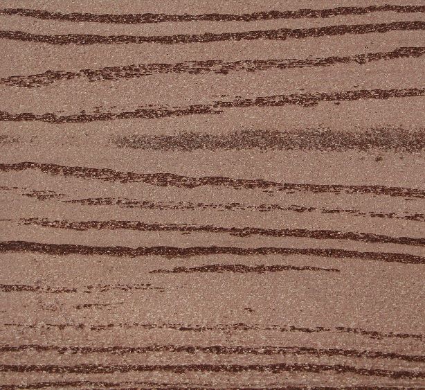 Террасная доска MasterDeck Classic 140мм*26мм узкий вельвет + тиснение под дерево, цвет Тик фото 2