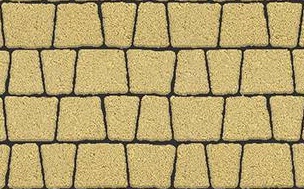 Тротуарная плитка Выбор Антик Б.3.А.6 Гранит 60мм Желтый