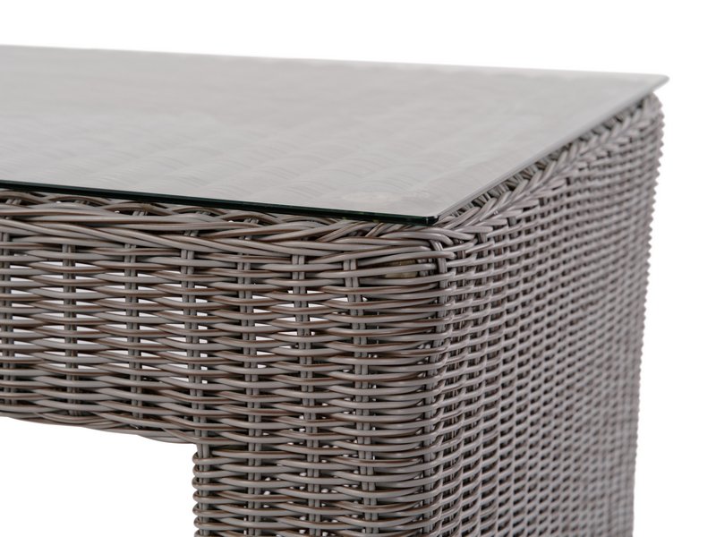 Стол плетеный кофейный из искусственного ротанга SUNSTONE Joygarden фото 4