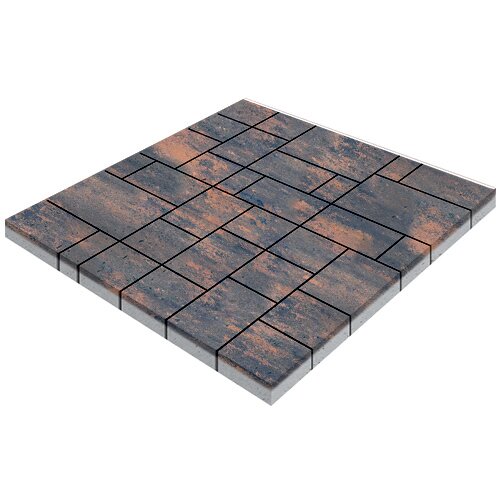 Тротуарная плитка Artstein Инсбрук Альпен 60 мм Color Mix Айвори фото 1