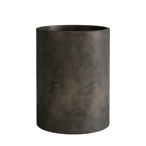 Кашпо Concretika Cylinder D50 H65 Brezent Grey фото 1