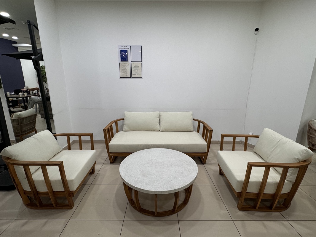 Лаунж-зона Elliot Royal Family из натурального дерева фото 3