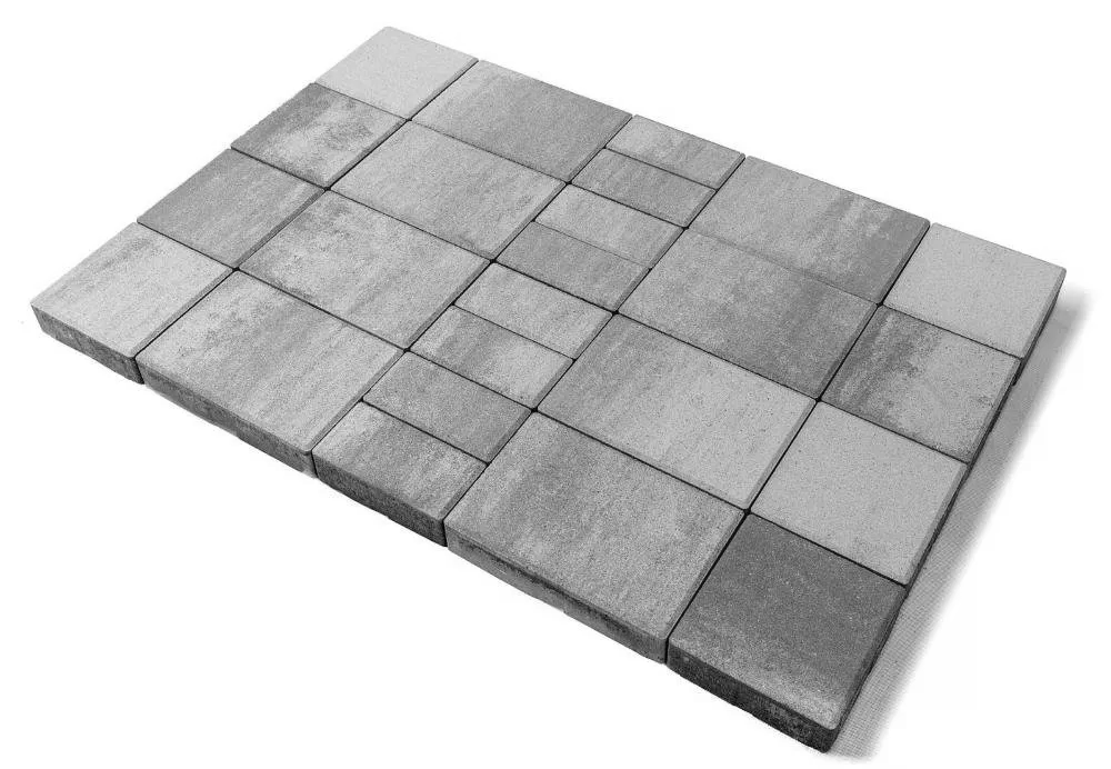Тротуарная плитка Braer Мозаика 60 мм Туман фото 2