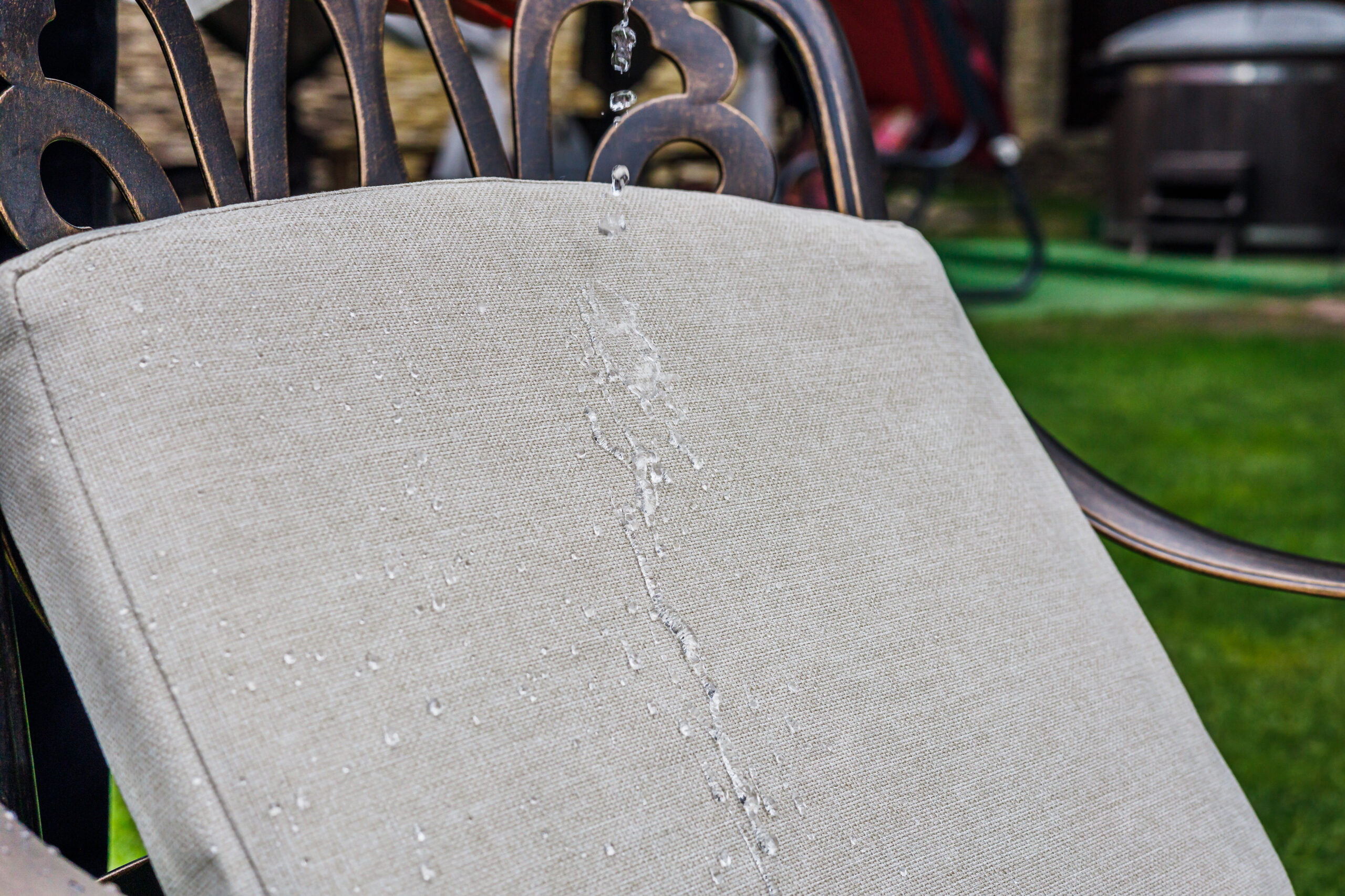 Обеденный комплект Wilhelm Royal Family из литого алюминия на 6 персон. Прямоугольный стол фото 9