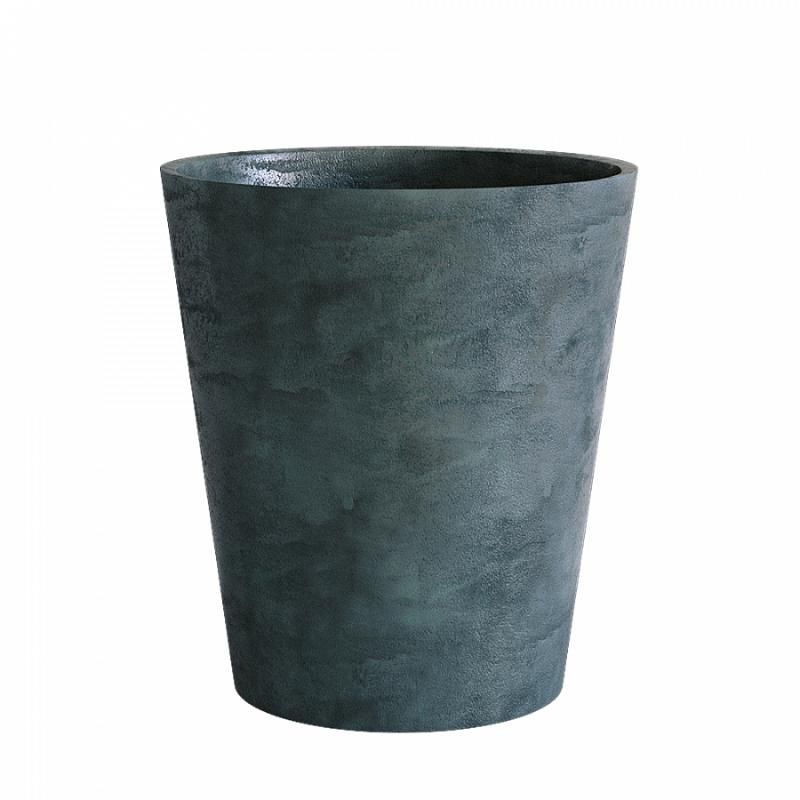 Кашпо Concretika Кратер D60 H50 Ocean Green фото 1