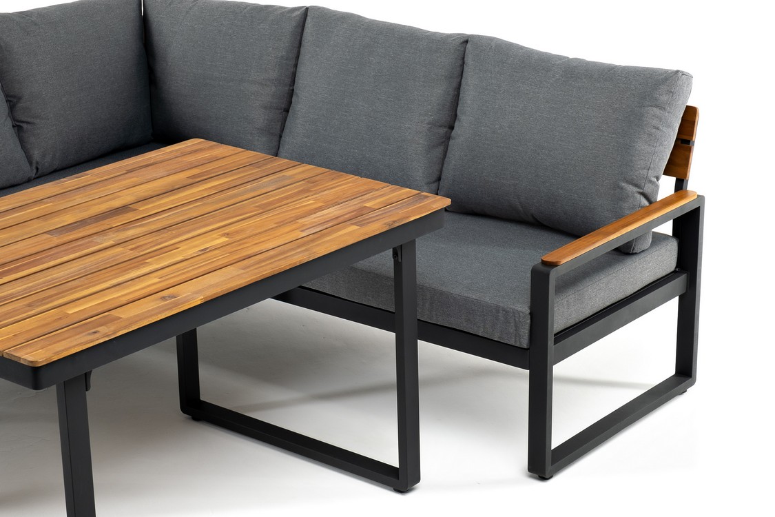 Угловой комплект из алюминия TOPA с обеденным столом Joygarden фото 3