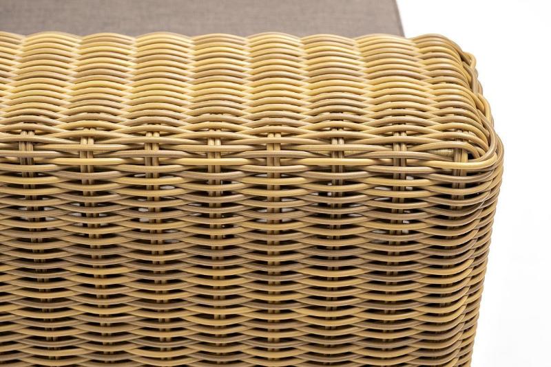 Лаунж-зона Боно 4SIS из искусственного ротанга, цвет соломенный фото 8