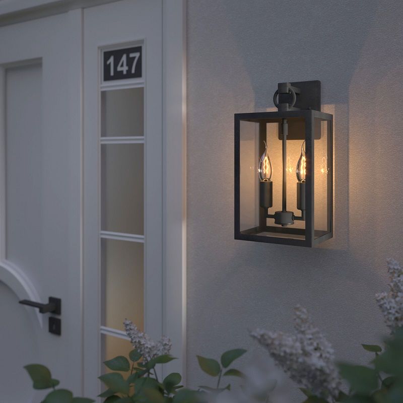 Уличный светильник Elektrostandard Candle D 35150/D черный фото 4