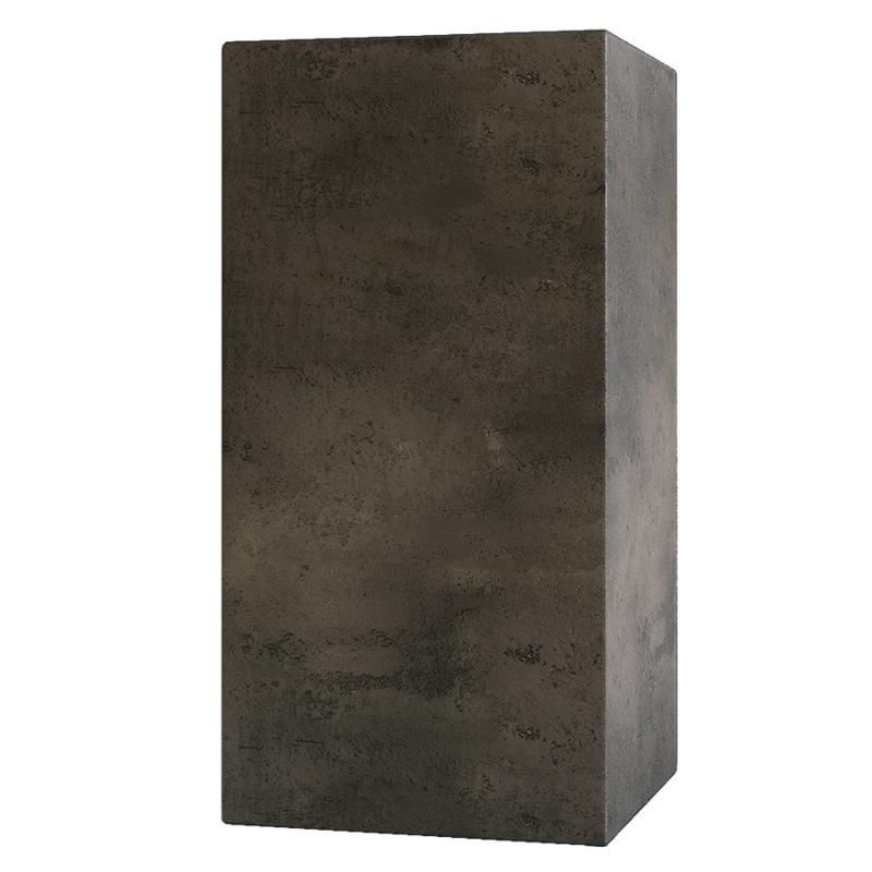 Кашпо Concretika Колонна 40x40x80 Брезент грей фото 1