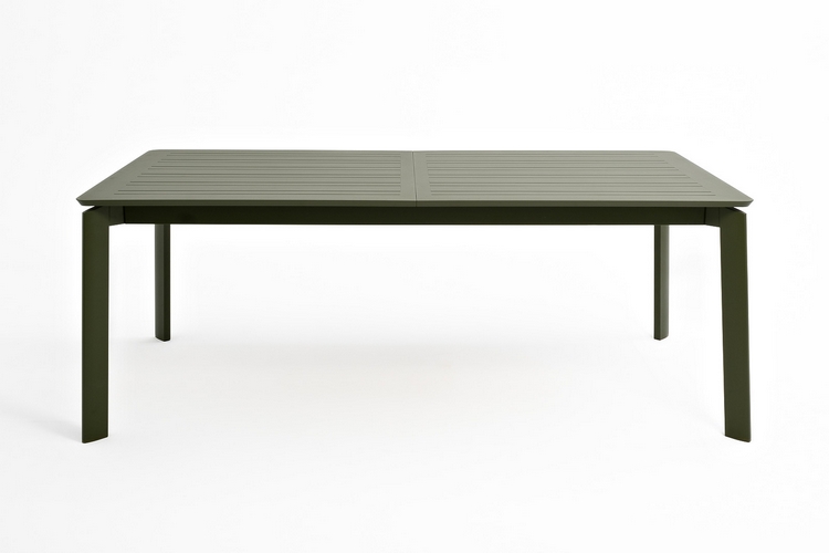 Обеденный стол из алюминия ГОНЗО раздвижной 200/300 см олива Joygarden фото 5