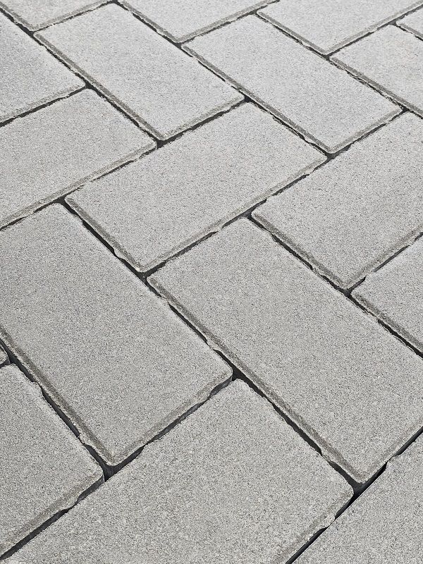 Тротуарная плитка Koldiz 80 мм Стандарт Серый фото 1