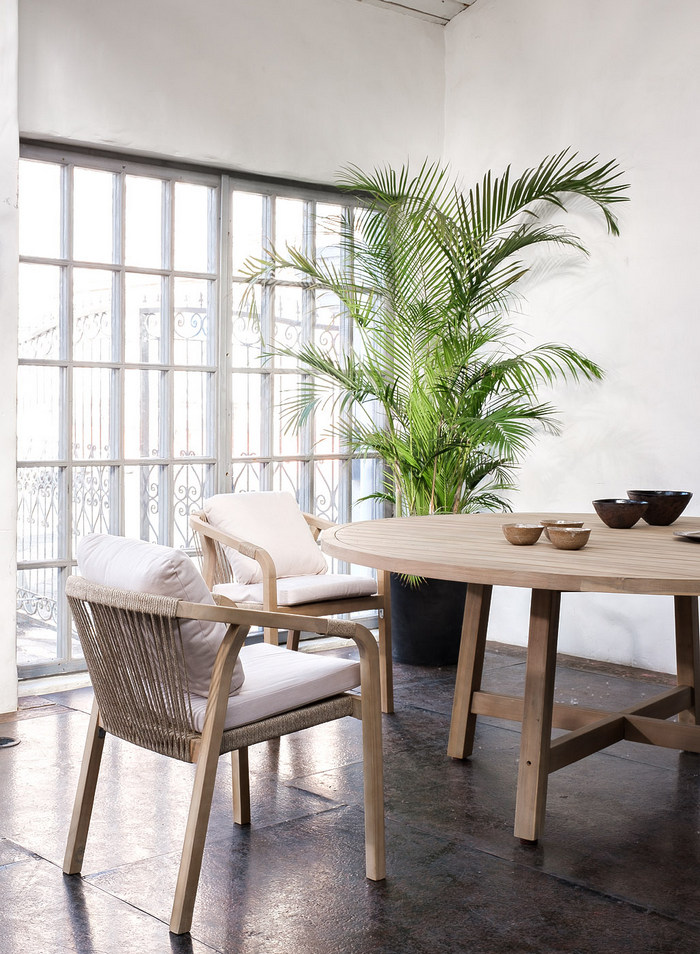 Стол круглый из акации RIMINI 180 см Joygarden фото 2