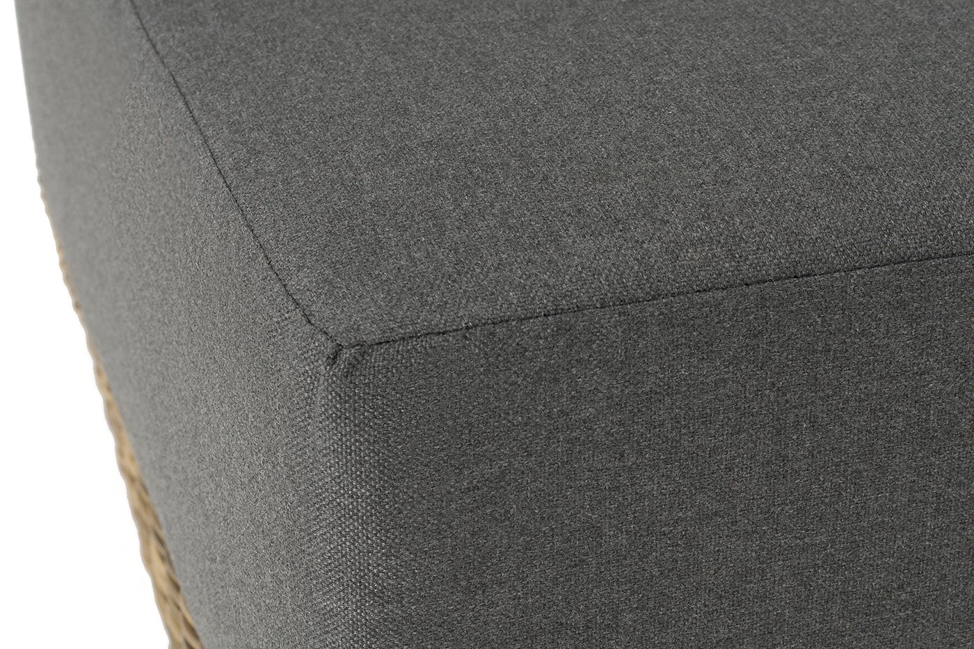 Капри модуль диванный угловой с подушками, цвет соломенный фото 7