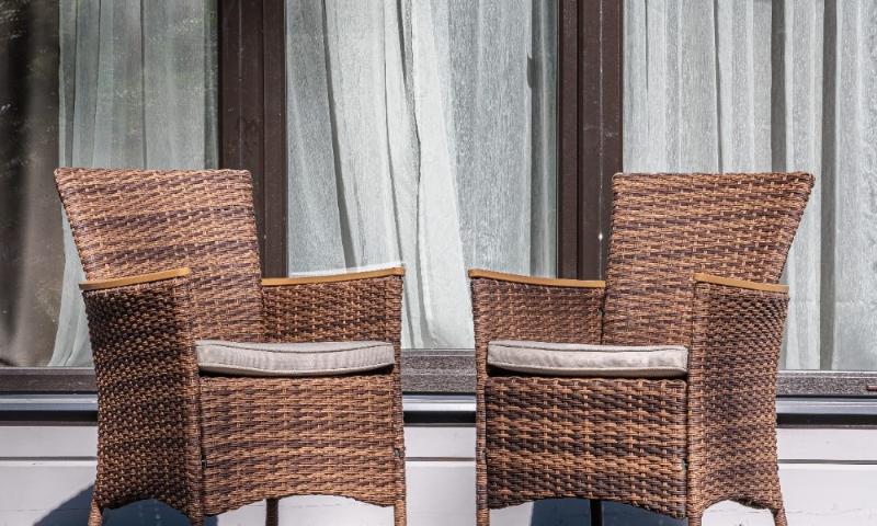 Угловой комплект Zorro Wood Double Royal Family из искусственного ротанга, цвет коричневый фото 6