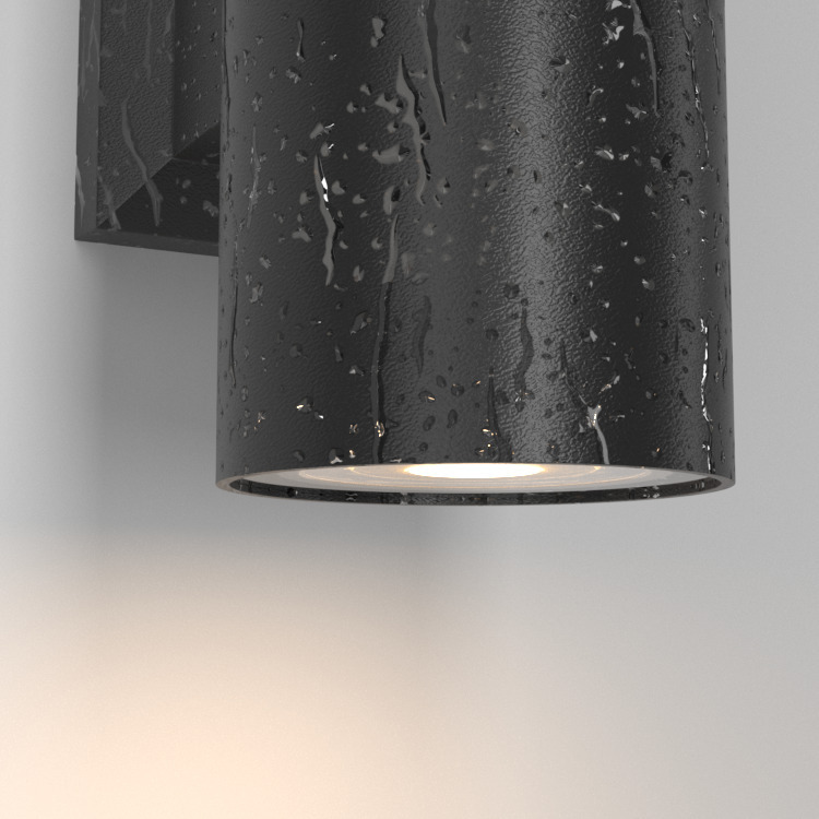 Настенный светильник (бра) Bowery Maytoni O574WL-02B цвет Черный фото 4