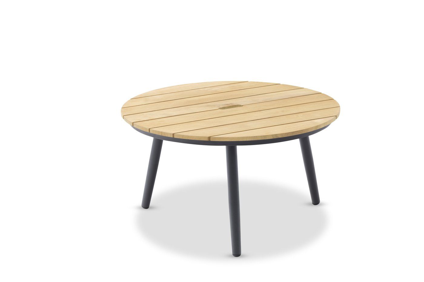 Кофейный стол Marine Brafritid антрацит/натуральный, алюминий/тик фото 1