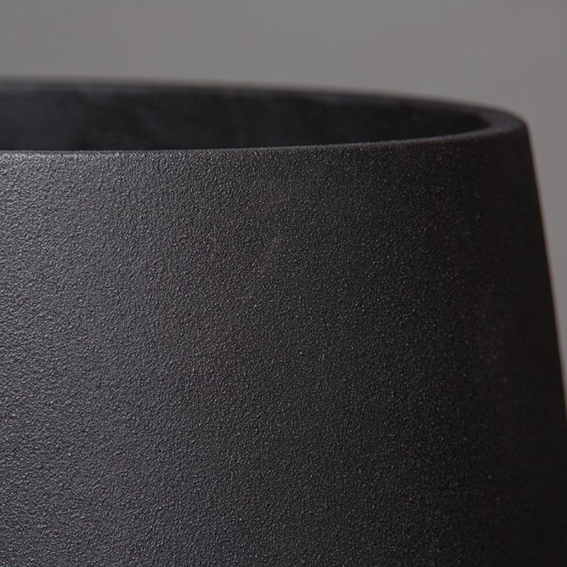 Кашпо Concretika Топпер D40 H40 Неро фото 2