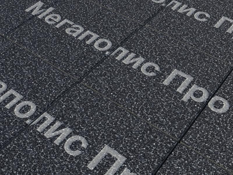 Тротуарные плиты Выбор Квадрум В.1.К.10 300х300х100 мм Стоунмикс Черный с белым фото 2