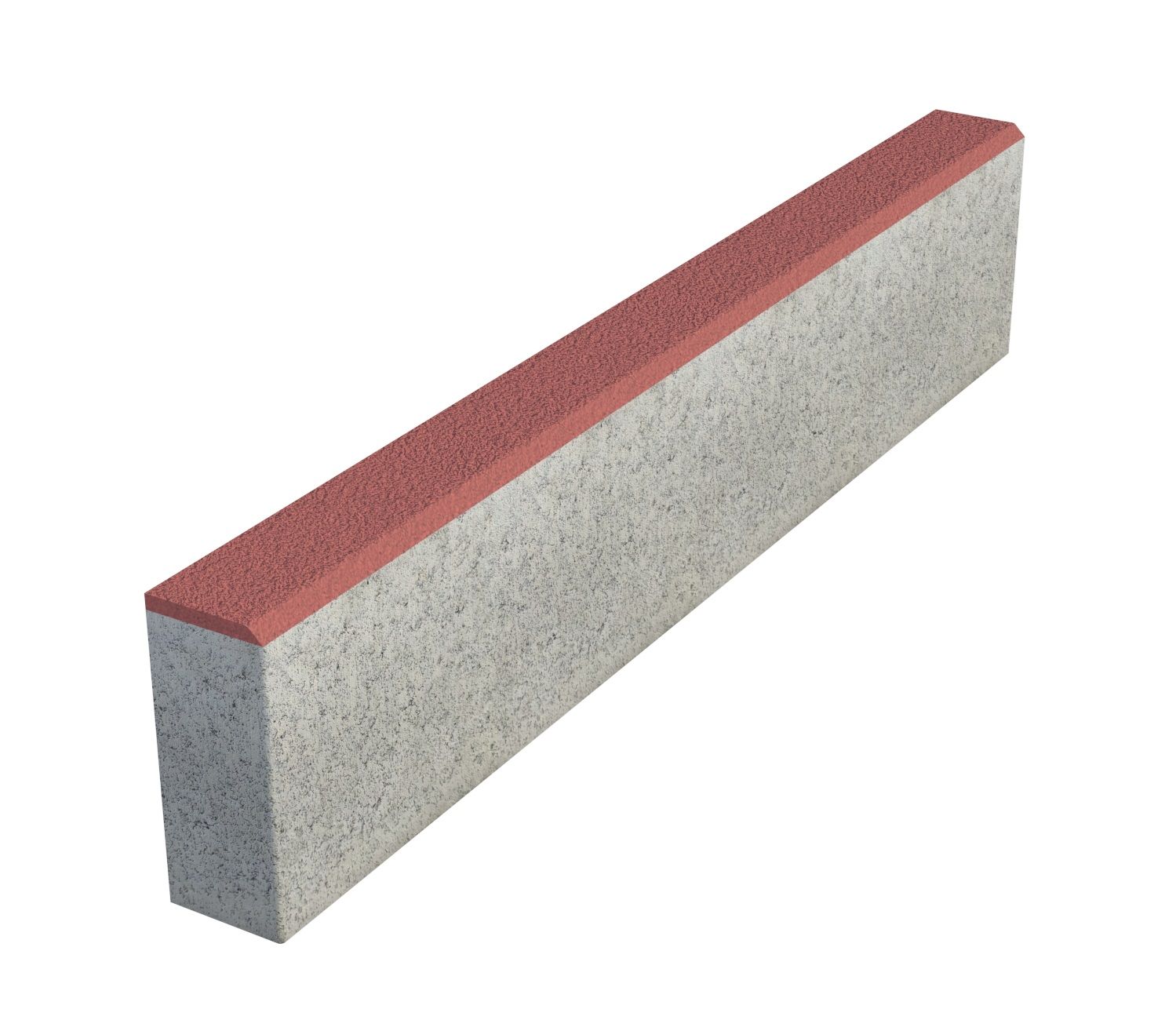 Бордюр тротуарный Выбор БР100х20х8 Гранит Красный фото 1