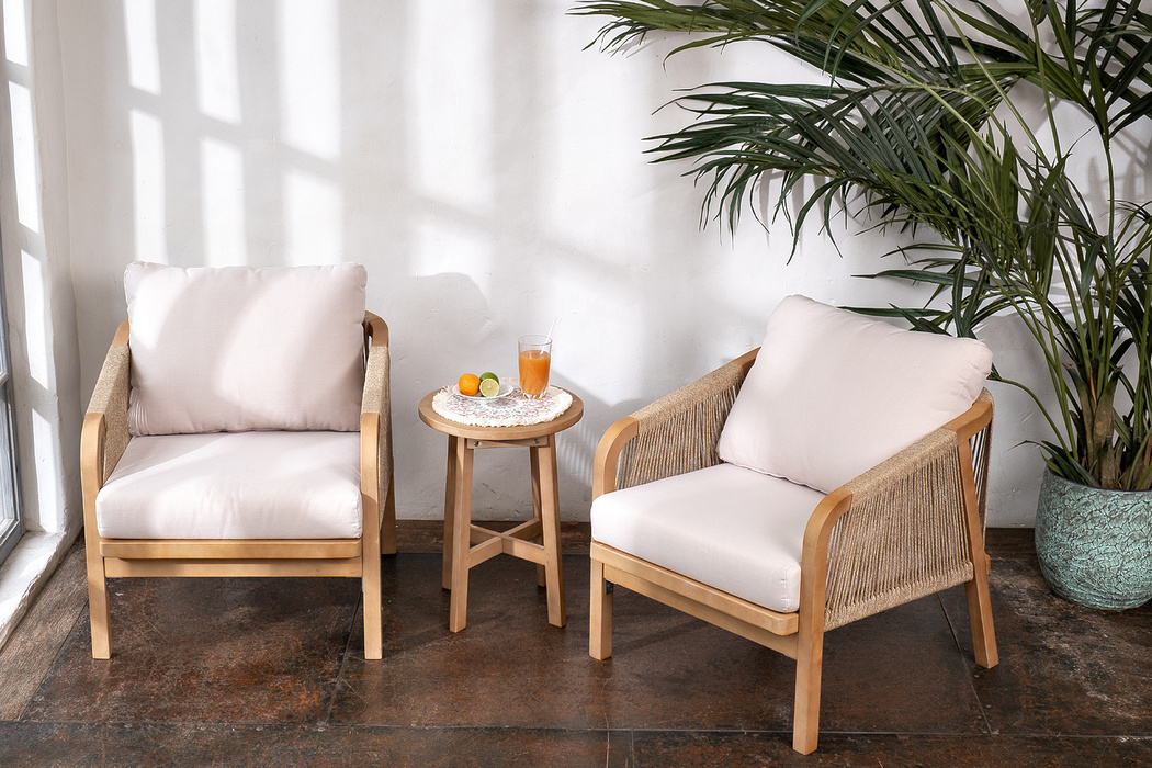 Боковой стол из акации RIMINI Joygarden фото 4