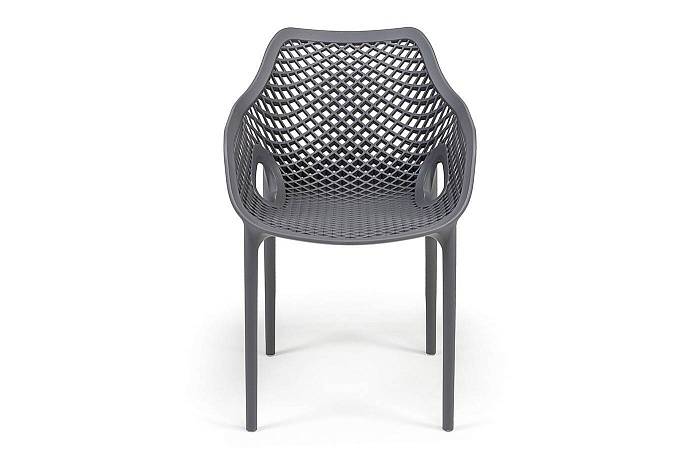 Стул Беллини 4SIS пластиковый, цвет темно-серый фото 2