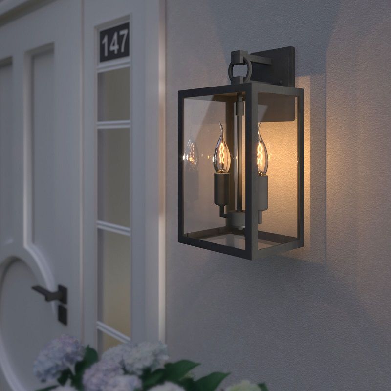 Уличный светильник Elektrostandard Candle D 35150/D черный фото 5