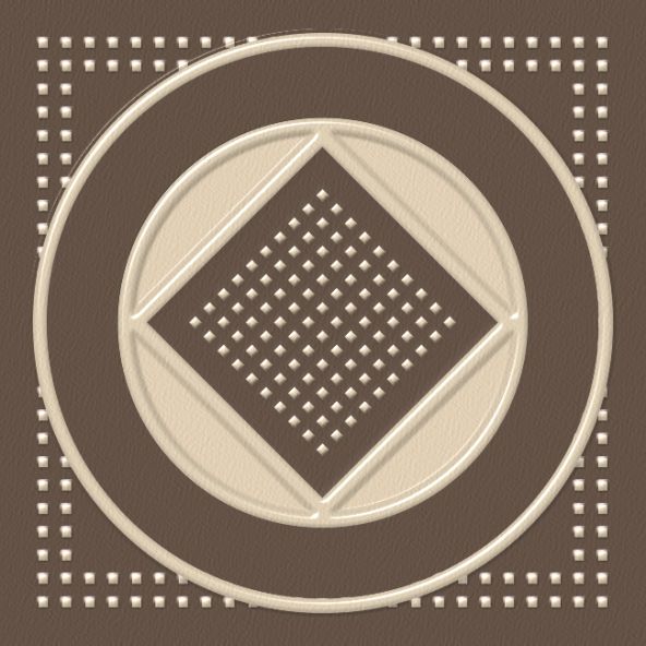 Керамогранитная плитка Estima Декоративная вставка Macedonia Beige 5,8x5,8 неполированный фото 1