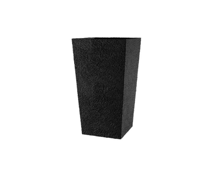 Кашпо Concretika Коник 30x30x50 Black Max фото 1