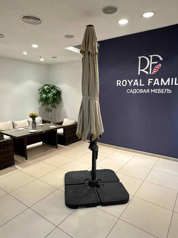 Зонт Sky Royal Family квадратный в комплекте с базой фото 3