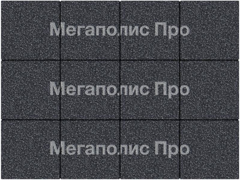 Тротуарные плиты Выбор Квадрат Б.1.К.6 300х300х60 мм Стоунмикс Черный с белым фото 4