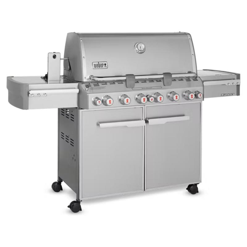 Газовый гриль Weber Summit S-670 gbs, Нержавеющая сталь 7370075 фото 3