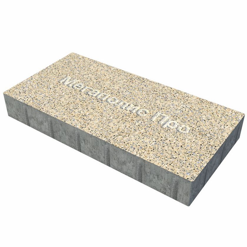 Тротуарная плита Фабрика Готика 600х300х60 мм Жельтау FERRO фото 1