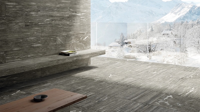 Керамогранит Italon Скайфолл Гриджио Альпино Структурированный 60x60 см фото 2