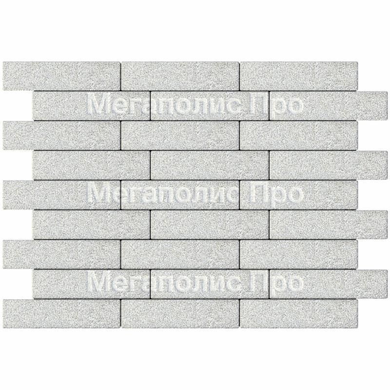 Тротуарная плитка Braer Ригель 2.0 320x80x60 мм Мрамор фото 2