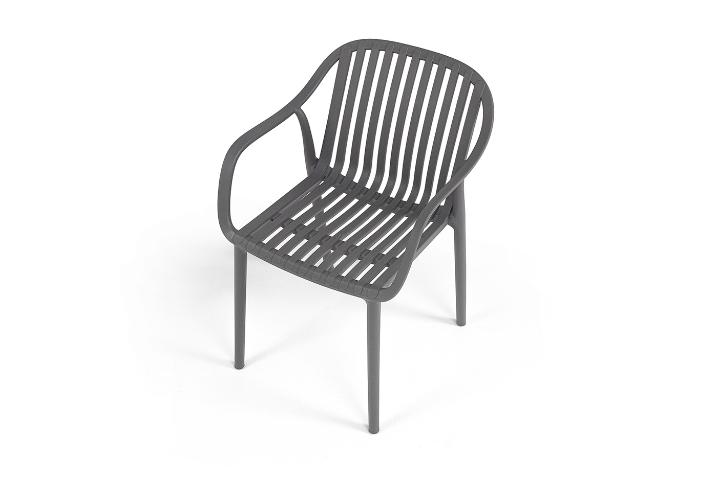 Мохито стул пластиковый, цвет темно-серый фото 4