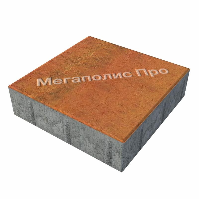 Тротуарные плиты Выбор Квадрат Б.1.К.6 300х300х60 мм Листопад Арабская ночь фото 1