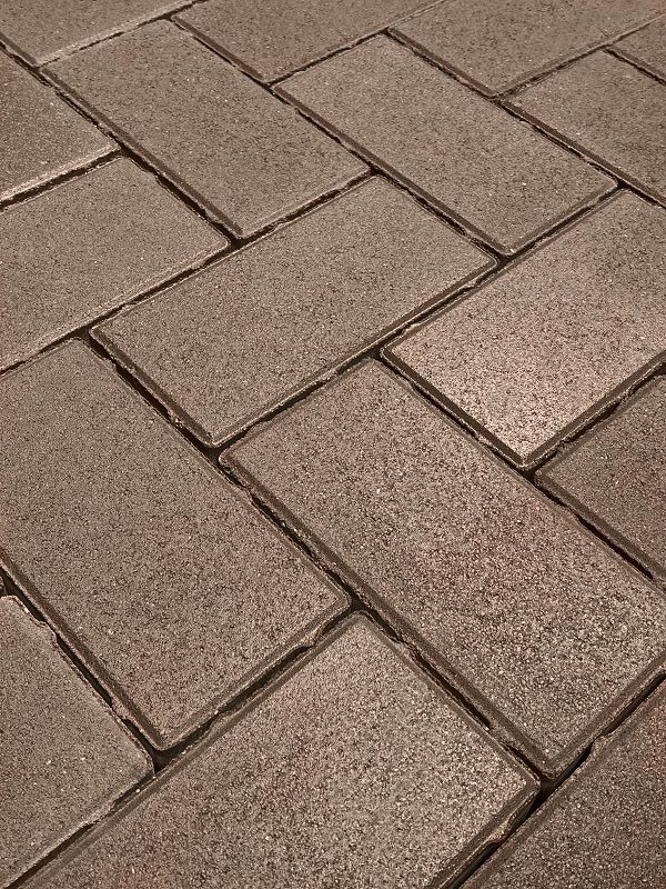 Тротуарная плитка Koldiz 50 мм Моно Коричневый фото 1