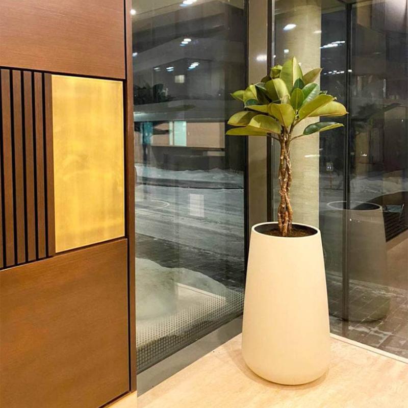 Кашпо Concretika Вейс3 D30 H32 Сахара фото 3