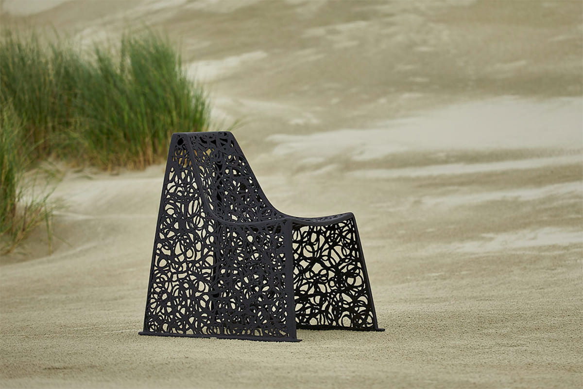 Кресло Vitgarden Core Chair из базальта, цвет черный фото 2