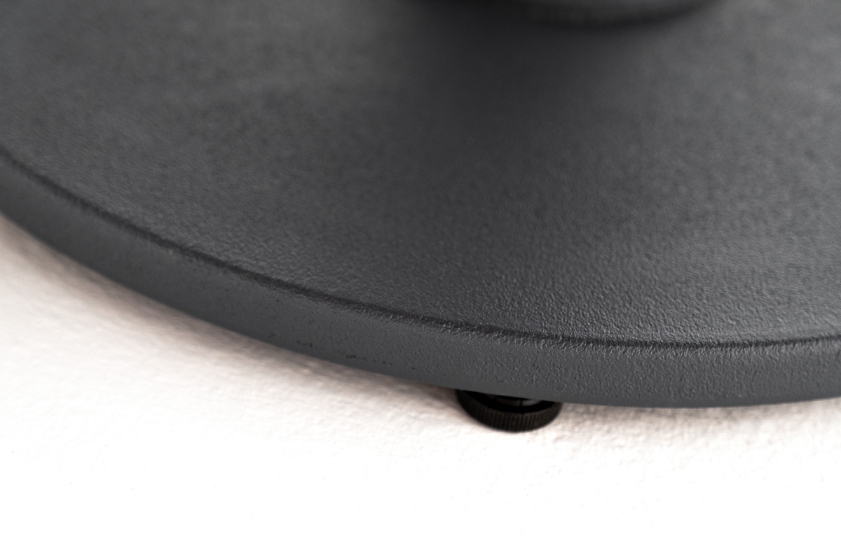 Чили интерьерный стол из HPL круглый Ø80 H32, цвет серый гранит фото 4