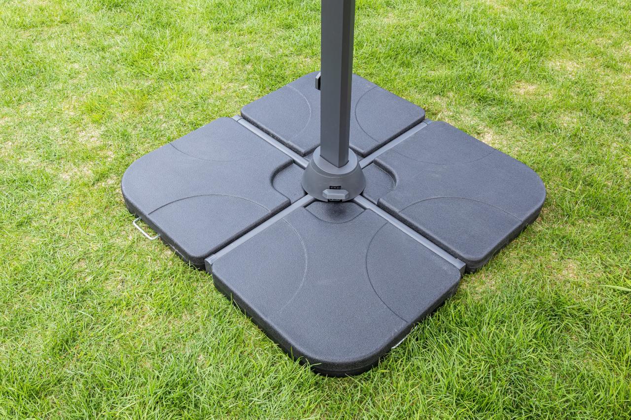 Зонт Sky Black Royal Family квадратный в комплекте с утяжелителями фото 8