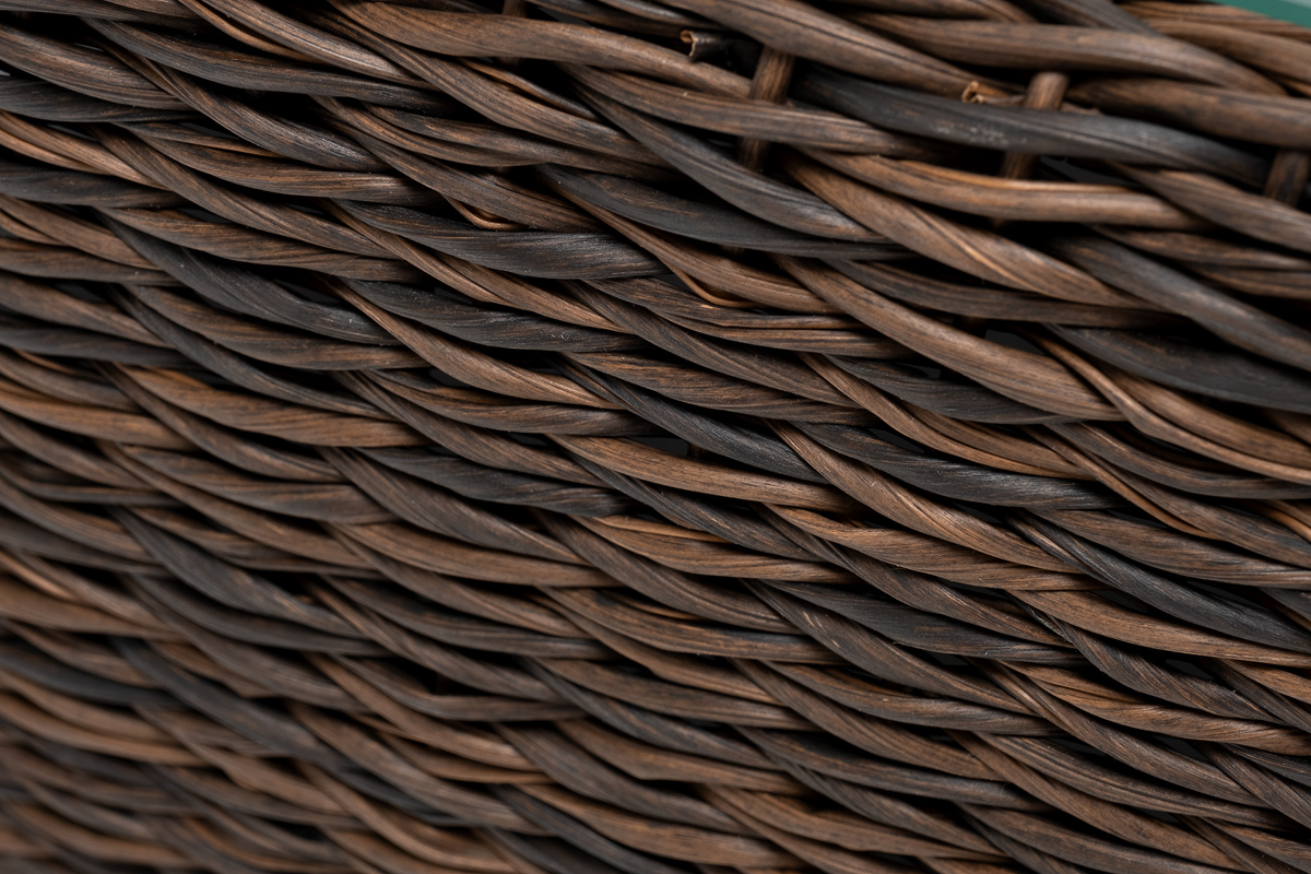 Капучино журнальный столик из искусственного ротанга (гиацинт), цвет коричневый фото 7