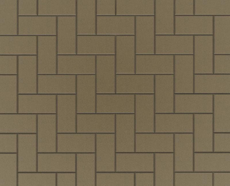 Брусчатка 200х100х60 мм PROFI Кофейный на белом цементе ч/п фото 1