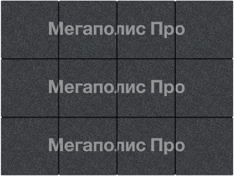 Тротуарные плиты Выбор Квадрум Б.5.К.6 500х500х60 мм Стоунмикс Черный фото 4
