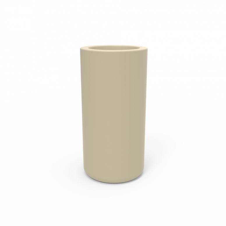 Кашпо Berkano Smoov Planter Cylinder DB Bone Brown фото 1