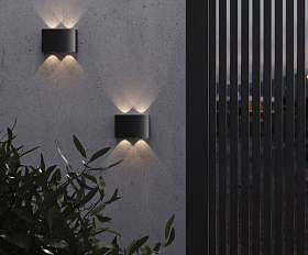 Архитектурная подсветка Show 3000K 4Вт IP 54 Maytoni O433WL-L4GF3K цвет Графит