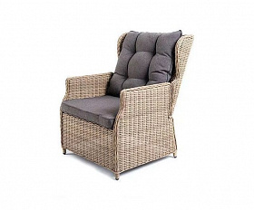 Обеденная группа Кьянти 4SIS из искусственного ротанга, цвет соломенный