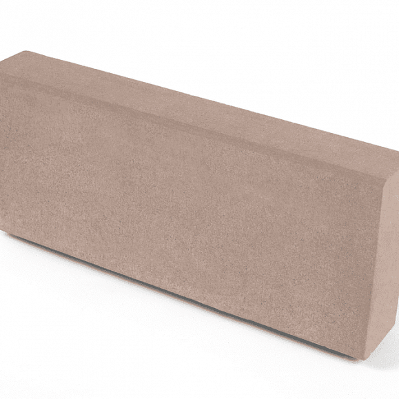 Бортовой камень тротуарный Нобетек БР 50.20.8 песочный фото 1