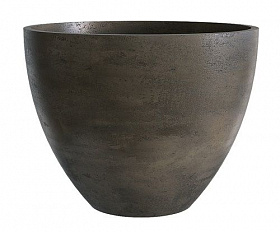 Кашпо Concretika Upon D65 H55 Brezent Grey