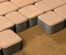 Тротуарная плитка 342 механический завод Классика 60 мм Бежевый